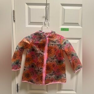 Youth Girls BearPaw Rain Jacket